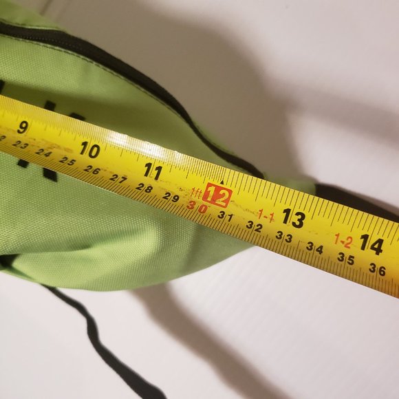 SNACK Apparel Fanny Packs Belt Bags Green Lime Yellow black interior pockets - Picture 6 of 10